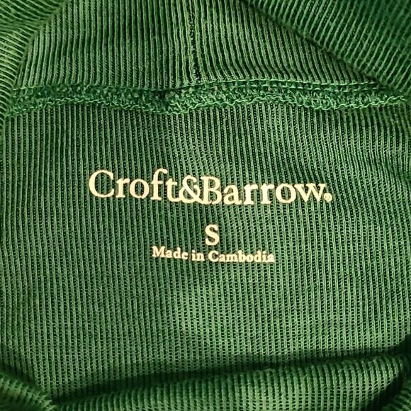 Croft&Barrow  sz S mock turtleneck tunic top - Picture 4 of 7